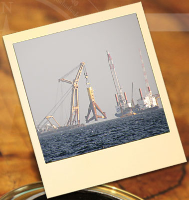 Die Orion Acc8 als Sicherungsbegleitschiff